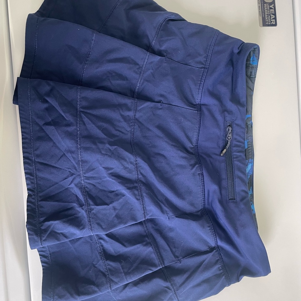 Lululemon tennis skirt blue